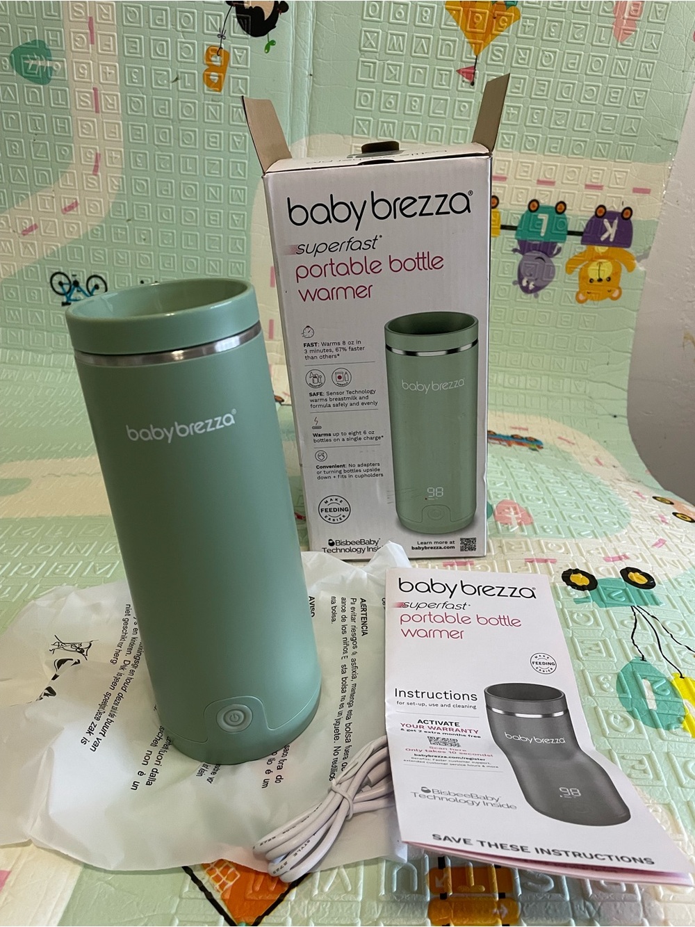 Baby Brezza SuperFast Portable Bottle Warmer